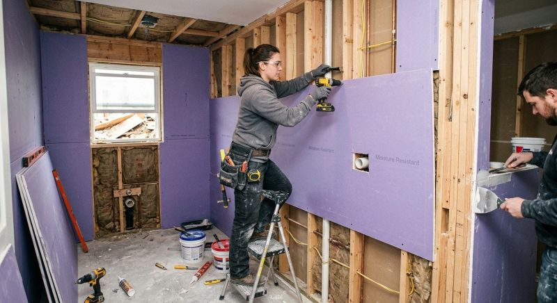 Bathroom Drywalling in Denver, CO