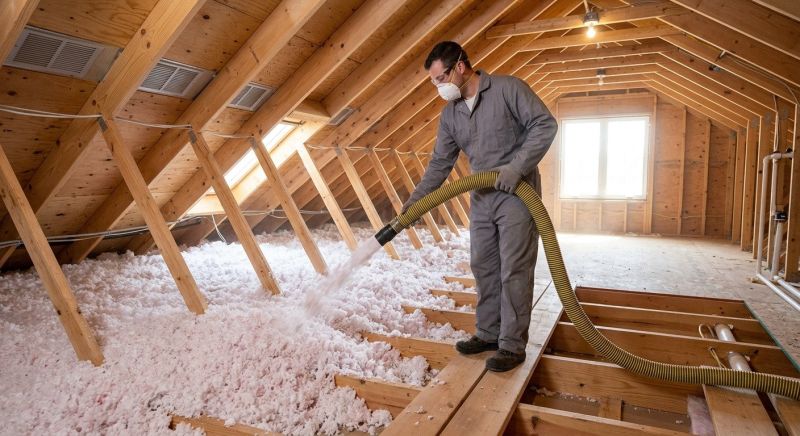 Blown Insulation Installation in Arvada, CO