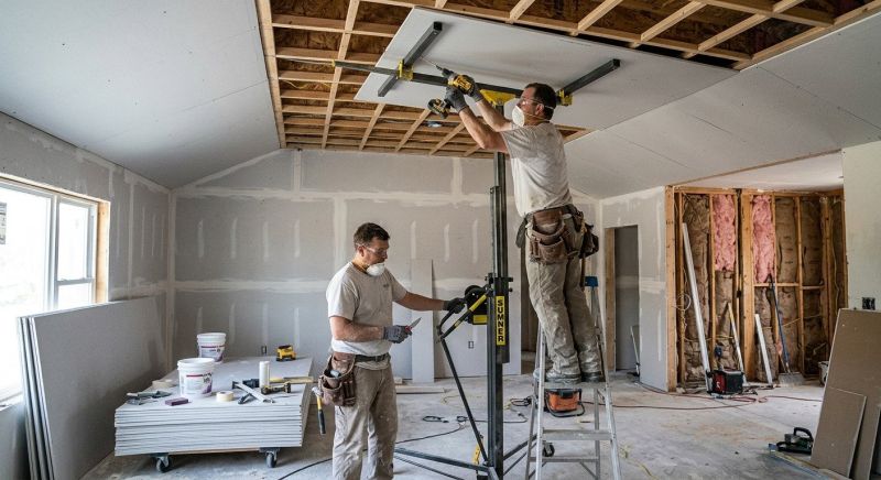 Ceiling Drywall Replacement in Conroe, TX