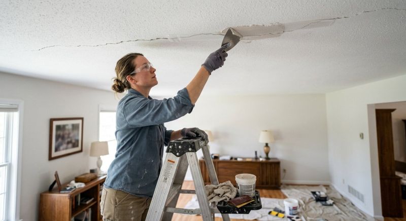Ceiling Hole Repair in Kansas City, KS