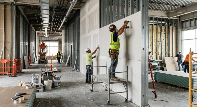 Commercial Drywall Service in Denver County, CO
