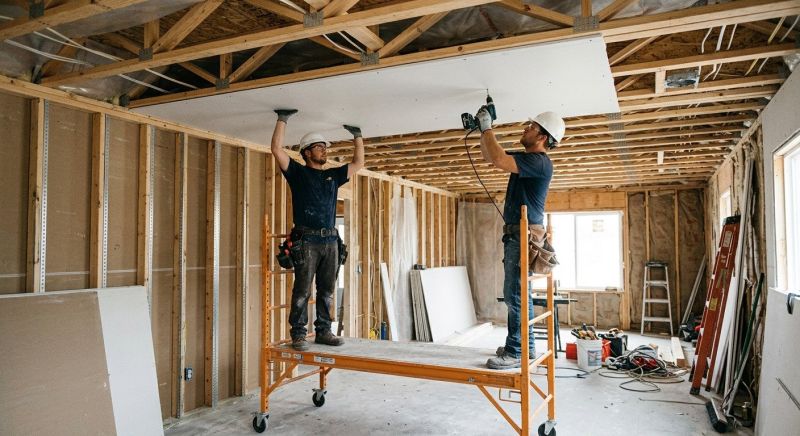 Drywall Construction in Overland Park, KS