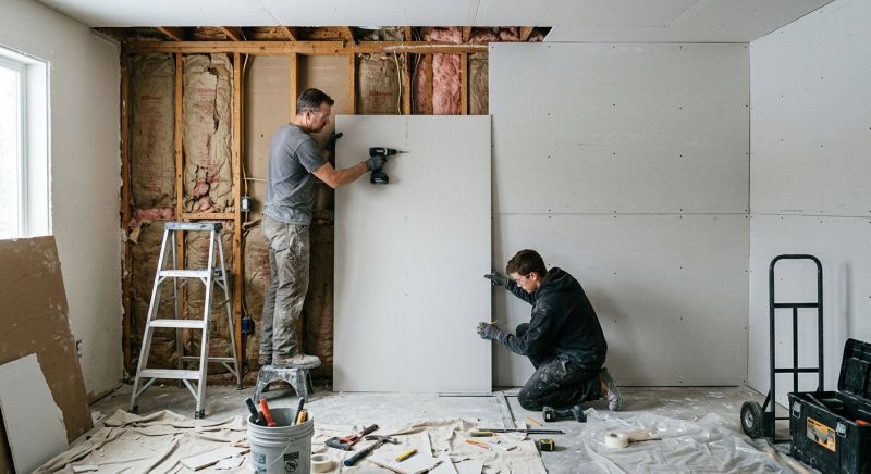 Drywall Replacement in Conroe, TX