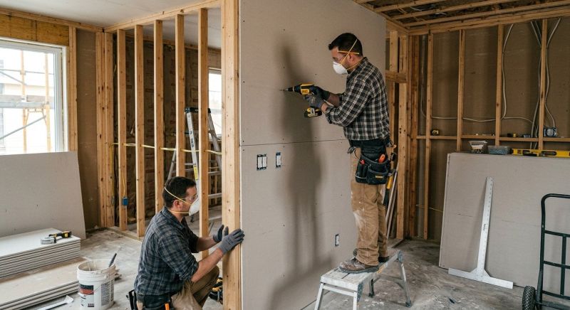 Garage Wallboard Installation in Denver, CO
