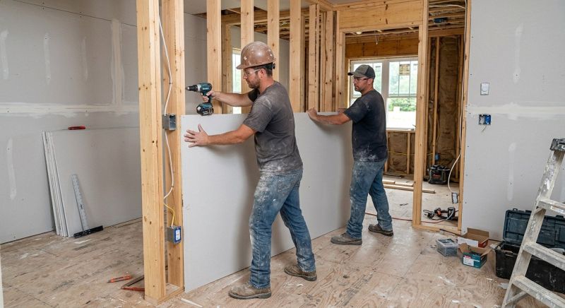 House Drywall Installation in Denver County, CO