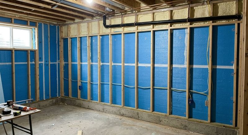 Basement Wall Insulation in Georgetown, TX