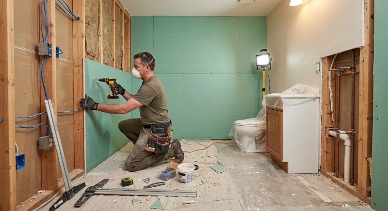 Bathroom Drywall Replacement in Olathe, KS