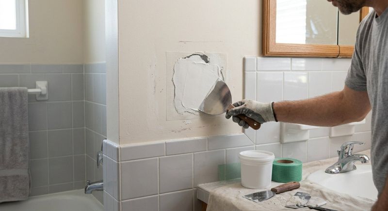 Bathroom Wall Patching in Conroe, TX