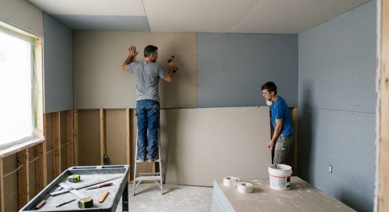 Bedroom Drywall Installation in Littleton, CO