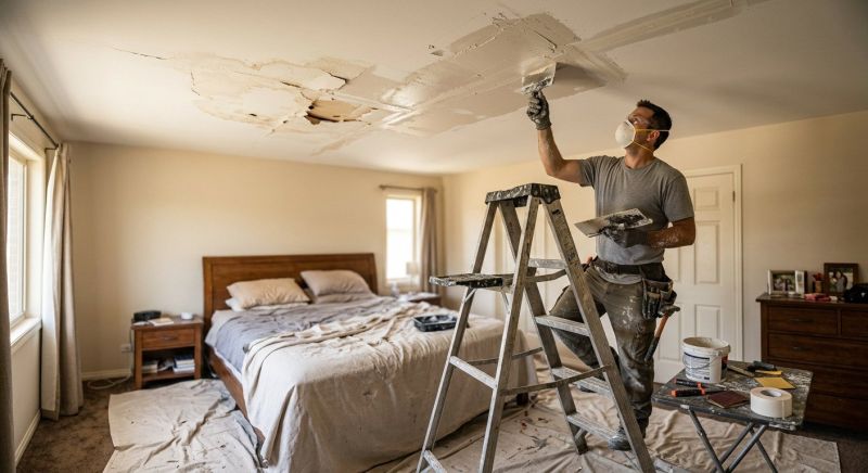 Ceiling Drywall Repair in Conroe, TX