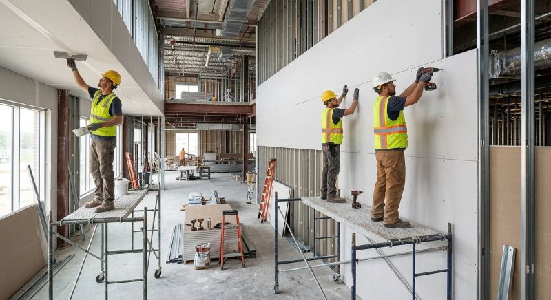 Commercial Drywall Installation in Longmont, CO