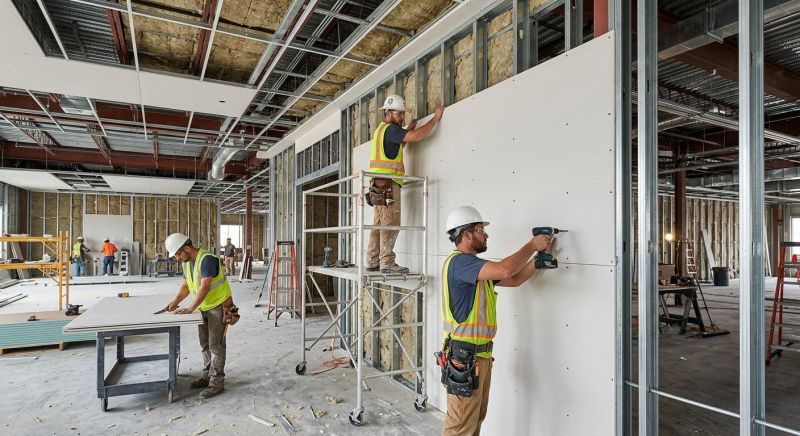 Commercial Drywall Installation in Denver County, CO