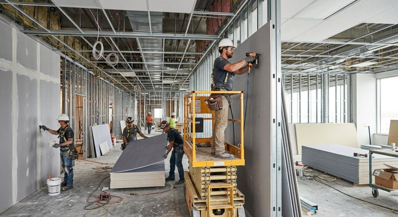 Commercial Drywall Renovation in Denver County, CO