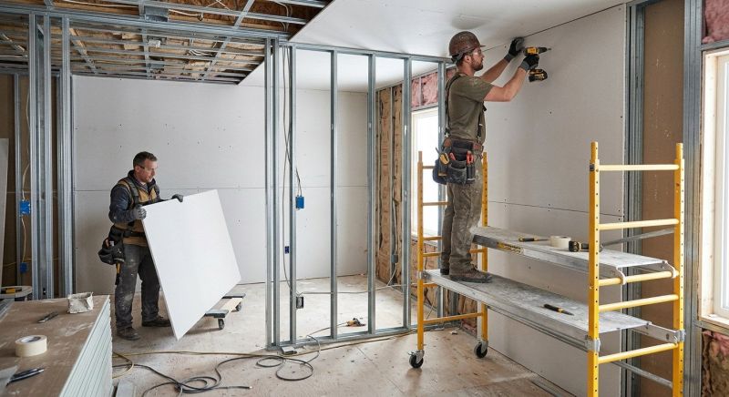 Drywall Construction in Wilmington, NC