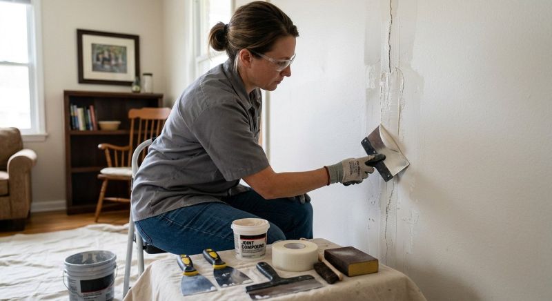Drywall Crack Repair in Conroe, TX