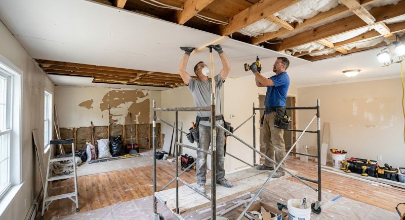 Drywall Replacement in Conroe, TX