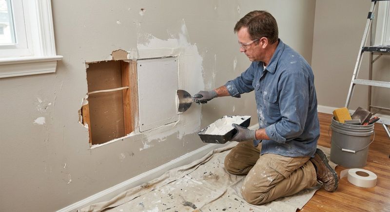 Drywall Water Damage Repair in Kansas City, KS