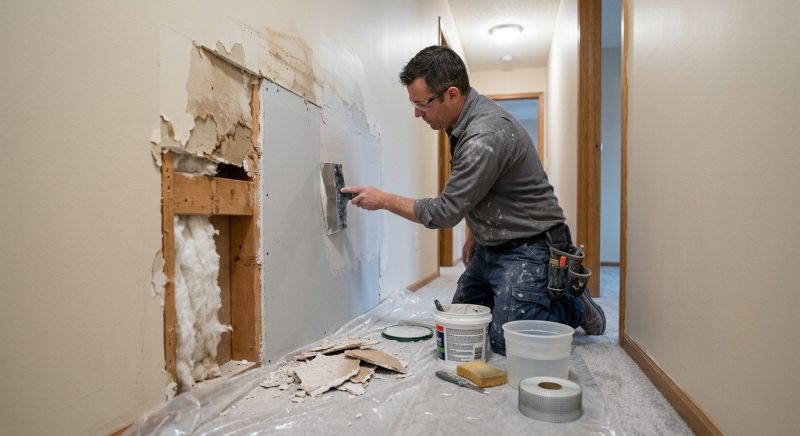 Drywall Water Damage Repair in Alpharetta, GA