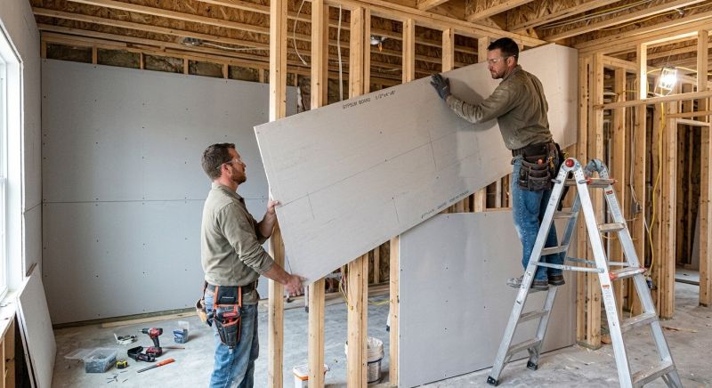 Gypsum Board Installation in Alpharetta, GA
