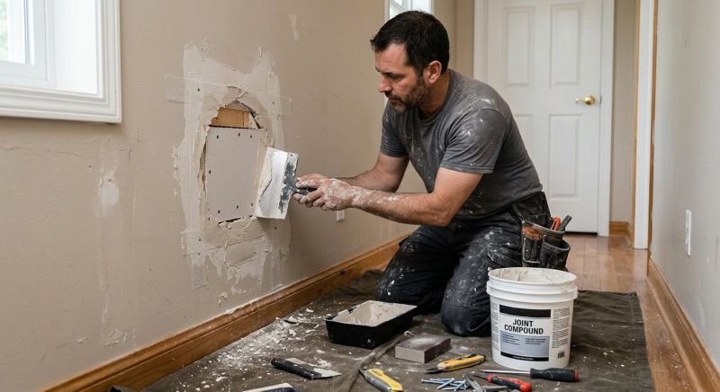 Gypsum Board Repair in Wilmington, NC