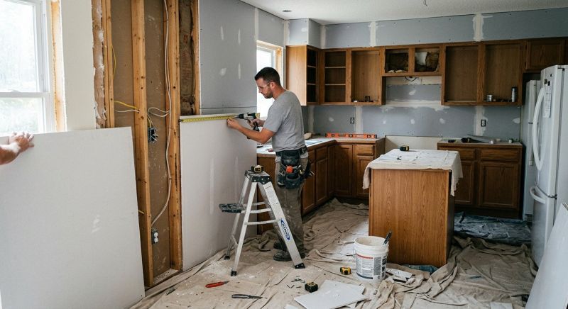 Kitchen Drywall Installation in Littleton, CO