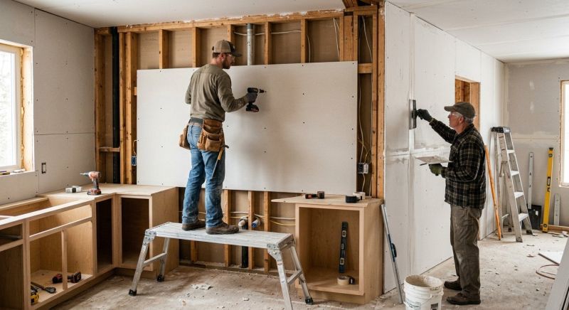 Kitchen Drywall Installation in Littleton, CO