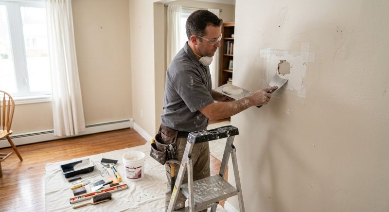 Kitchen Drywall Repair in Conroe, TX