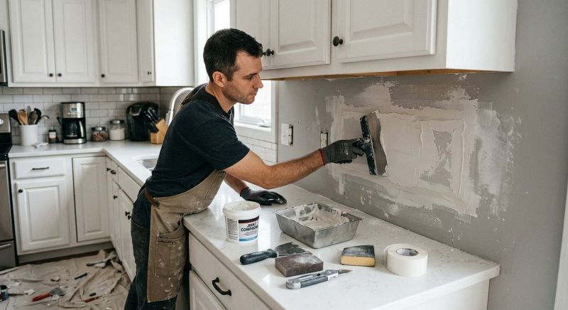 Kitchen Drywall Repair in Wilmington, NC