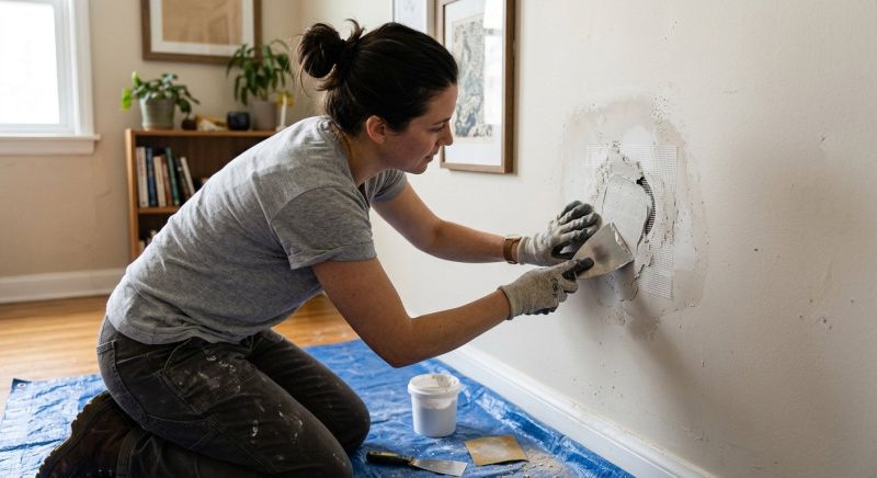 Wall Hole Repair in Wilmington, NC