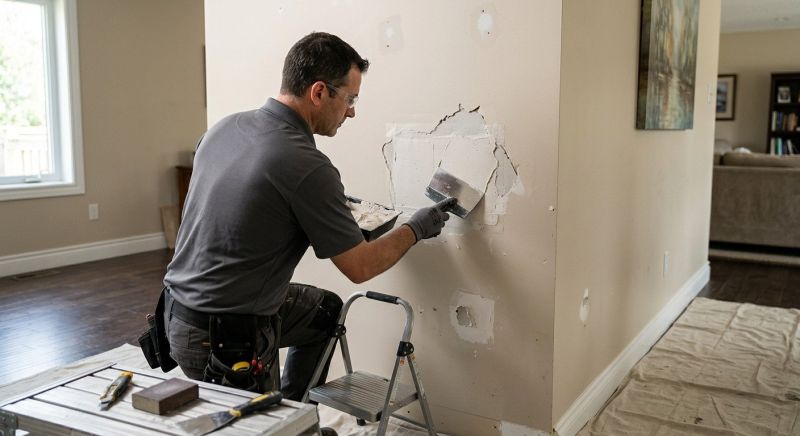 Wall Patching Service in Kansas City, KS