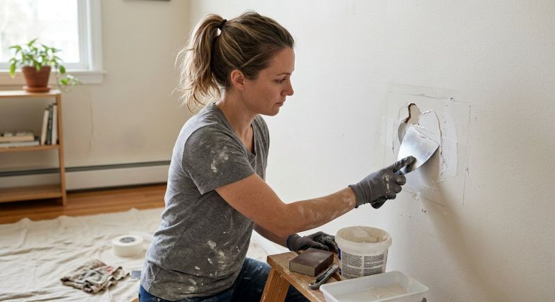 Wall Patching Service in Wilmington, NC