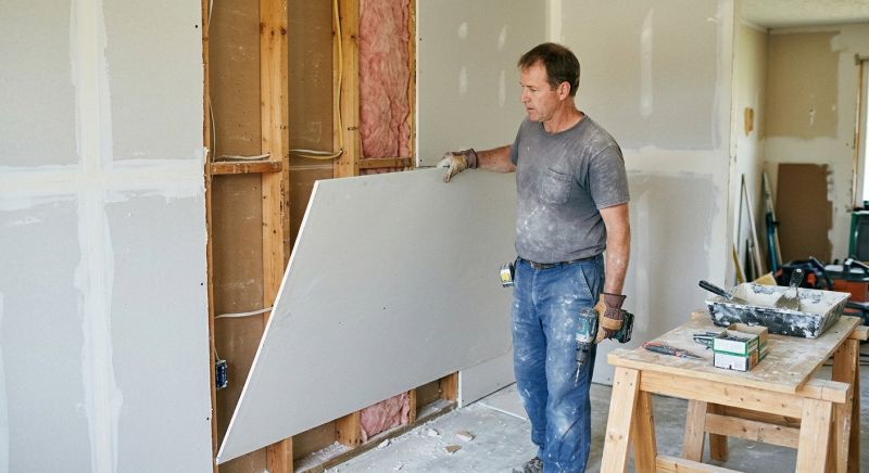 Wallboard Replacement in Kansas City, KS