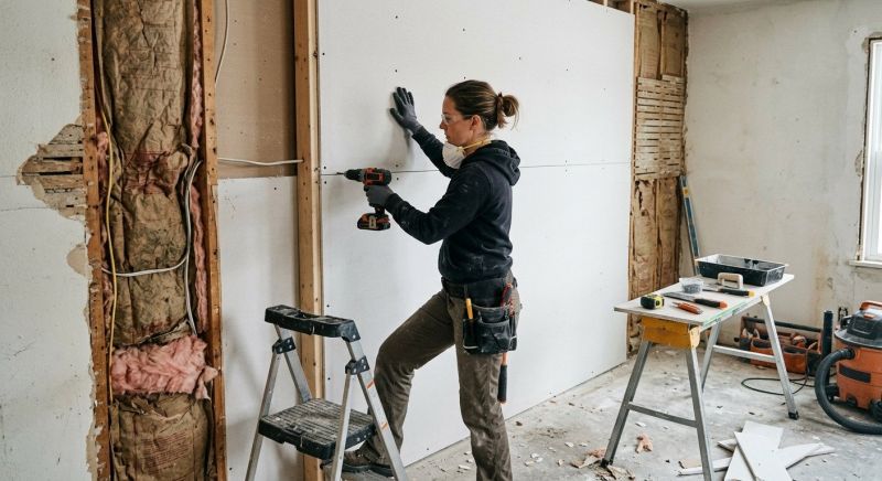 Wallboard Replacement in Kansas City, KS